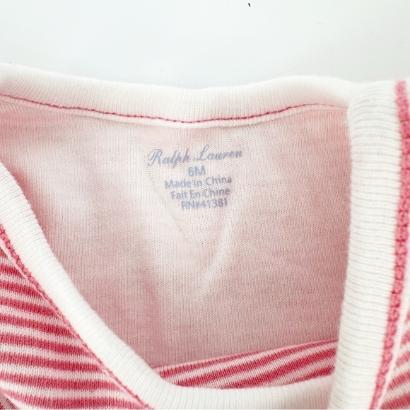 Hanna Andersson Giraffe Ralph Lauren Bundle Sleeping Gown Sleeper 6-12M - Picture 3 of 7